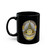 Los Angeles Police Department Shield Chest Logo Black Coffee Mug — LAPD Law Enforcement Badge Emblem Cup 11oz 15oz