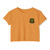 Pittsburgh Police Department Patch Chest Logo Crop Top T‑Shirt — Law Enforcement Emblem Women's Festival Tee