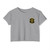 Pittsburgh Police Department Patch Chest Logo Crop Top T‑Shirt — Law Enforcement Emblem Women's Festival Tee