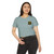 Pittsburgh Police Department Patch Chest Logo Crop Top T‑Shirt — Law Enforcement Emblem Women's Festival Tee
