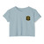 Pittsburgh Police Department Patch Chest Logo Crop Top T‑Shirt — Law Enforcement Emblem Women's Festival Tee