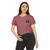 Pittsburgh Police Department Patch Chest Logo Crop Top T‑Shirt — Law Enforcement Emblem Women's Festival Tee