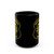Pittsburgh Police Department Patch Chest Logo Black Mug — Law Enforcement Emblem Coffee Cup 11oz 15oz