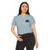 Dallas Texas Police Department Patch Crop Top T-Shirt – Law Enforcement Emblem Chest Print Women's Festival Tee