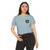 Cincinnati Police Patch Chest Crop Top T-Shirt - Law Enforcement Emblem Women's Festival Tee