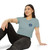 Austin Texas Police Patch Crop Top T-Shirt — Law Enforcement Small Chest Emblem Women's Festival Tee