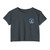 Austin Texas Police Patch Crop Top T-Shirt — Law Enforcement Small Chest Emblem Women's Festival Tee
