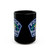 Austin Texas Police Patch Black Mug — Law Enforcement Small Chest Emblem Coffee Cup 11oz 15oz