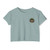 Atlanta Georgia Police Patch Crop Top T-Shirt - Law Enforcement Small Chest Eagle Emblem Women's Festival Tee