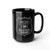 Memphis Tennessee Police Shield Black Coffee Mug - Law Enforcement Small Chest Badge Emblem Cup 11oz 15oz