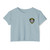 Oklahoma City Police Patch Crop Top T-Shirt - Law Enforcement Small Chest Emblem Women's Festival Tee