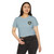 Oklahoma City Police Patch Crop Top T-Shirt - Law Enforcement Small Chest Emblem Women's Festival Tee
