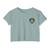 Oklahoma City Police Patch Crop Top T-Shirt - Law Enforcement Small Chest Emblem Women's Festival Tee