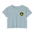 Las Vegas Nevada Metropolitan Police Patch Crop Top T-Shirt - Law Enforcement Small Chest Emblem Women's Festival Tee