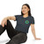 Nashville Tennessee Metro Police Patch Crop Top T-Shirt - Law Enforcement Small Chest Emblem Women's Festival Tee Davidson County