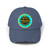 Nashville Tennessee Metro Police Patch Distressed Cap T-Shirt - Law Enforcement Small Emblem Baseball Hat Davidson County