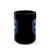 Seattle Washington Police Patch Black Coffee Mug - Law Enforcement Small Emblem Cup 11oz 15oz