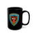 Oxnard California Police Patch Black Coffee Mug - Law Enforcement Small Emblem Cup 11oz 15oz