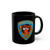 Oxnard California Police Patch Black Coffee Mug - Law Enforcement Small Emblem Cup 11oz 15oz