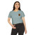 Memphis Tennessee Police Patch Crop Top T-Shirt - Law Enforcement Small Chest Emblem Women's Festival Tee