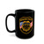 Memphis Tennessee Police Patch Black Coffee Mug - Law Enforcement Small Emblem Cup 11oz 15oz