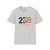 United States of America 250th Anniversary Softstyle T-Shirt — Patriotic American Flag Celebration Tee Semiquincentennial