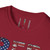 RED Remember Everyone Deployed USA Patriotic Military Tribute Softstyle T-Shirt — "Stand for Those Who Keep us Free"