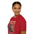 RED Remember Everyone Deployed USA Patriotic Military Boots Tribute Softstyle T-Shirt — "I Wear Red on Friday's For My Son"