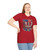 RED Remember Everyone Deployed USA Patriotic Military Dog Tags Tribute Softstyle T-Shirt — "Until They All Come Home"