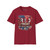 RED Remember Everyone Deployed USA Patriotic Military Dog Tags Tribute Softstyle T-Shirt — "Until They All Come Home"