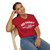 RED Remember Everyone Deployed USA Patriotic Military USA Flag Tribute Softstyle T-Shirt — "We Wait We Hope We Pray"