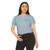 CDOT Logo Crop Top T-Shirt — Chicago Department of Transportation Pocket Logo Women's Festival Tee