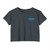 CDOT Logo Crop Top T-Shirt — Chicago Department of Transportation Pocket Logo Women's Festival Tee