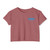 CDOT Logo Crop Top T-Shirt — Chicago Department of Transportation Pocket Logo Women's Festival Tee