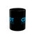 CDOT Logo Black Coffee Mug — Chicago Department of Transportation Logo Cup 11oz 15oz