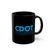 CDOT Logo Black Coffee Mug — Chicago Department of Transportation Logo Cup 11oz 15oz