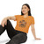 Nurse Crown Stethoscope Crop Top T‑Shirt — Retro Floral Nursing Women's Festival Tee