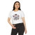 Nurse Crown Stethoscope Crop Top T‑Shirt — Retro Floral Nursing Women's Festival Tee