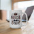Nurse Crown Stethoscope White Coffee Mug — Retro Floral Nursing Cup 11oz 15oz