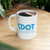 CDOT Logo White Coffee Mug — Chicago Illinois Department of Transportation Logo Cup 11oz 15oz