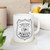 Memphis Tennessee Police Shield White Coffee Mug - Law Enforcement Badge Emblem Cup 11oz 15oz