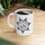 Las Vegas Police Badge White Mug — Retro Law Enforcement Star Coffee Cup 11oz 15oz