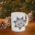Las Vegas Police Badge White Mug — Retro Law Enforcement Star Coffee Cup 11oz 15oz