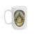 Los Angeles Police Department Shield Logo White Coffee Mug - LAPD Law Enforcement Badge Emblem Cup 11oz 15oz