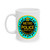 Nashville Tennessee Metro Police Patch White Coffee Mug - Law Enforcement Emblem Cup 11oz 15oz