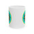 Nashville Tennessee Metro Police Patch White Coffee Mug - Law Enforcement Emblem Cup 11oz 15oz