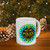 Nashville Tennessee Metro Police Patch White Coffee Mug - Law Enforcement Emblem Cup 11oz 15oz