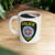 Oklahoma City Police Patch White Coffee Mug - Law Enforcement Emblem Cup 11oz 15oz