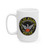 Atlanta Georgia Police Patch White Coffee Mug - Law Enforcement Phoenix Emblem Cup 11oz 15oz