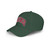 Chicago Arch Logo Low Profile Baseball Cap — Retro City Crew Letterman Hat Illinois Windy City